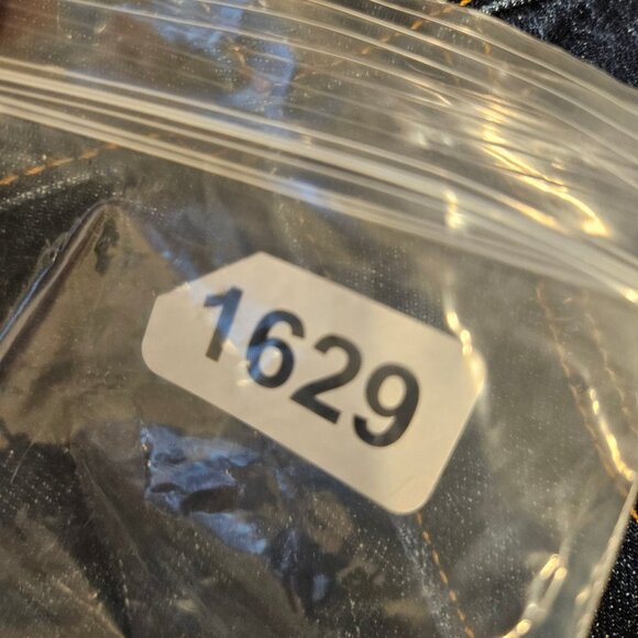 Old Navy Mens Straight Fit Jeans Size 38x30 Dark Wash Denim Comfortable Classic - Picture 10 of 11